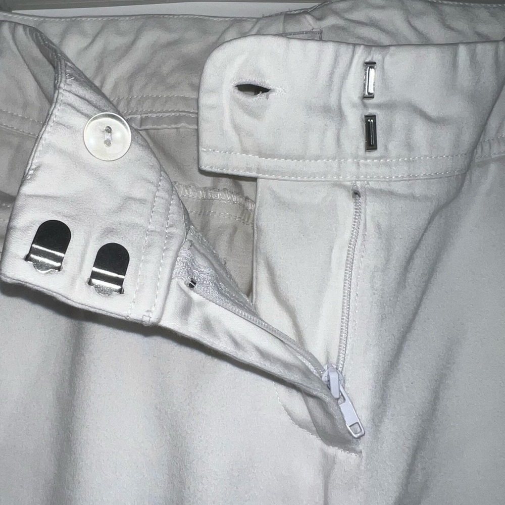 CACHÉ WHITE CROPPED PANTS - Picture 3 of 16
